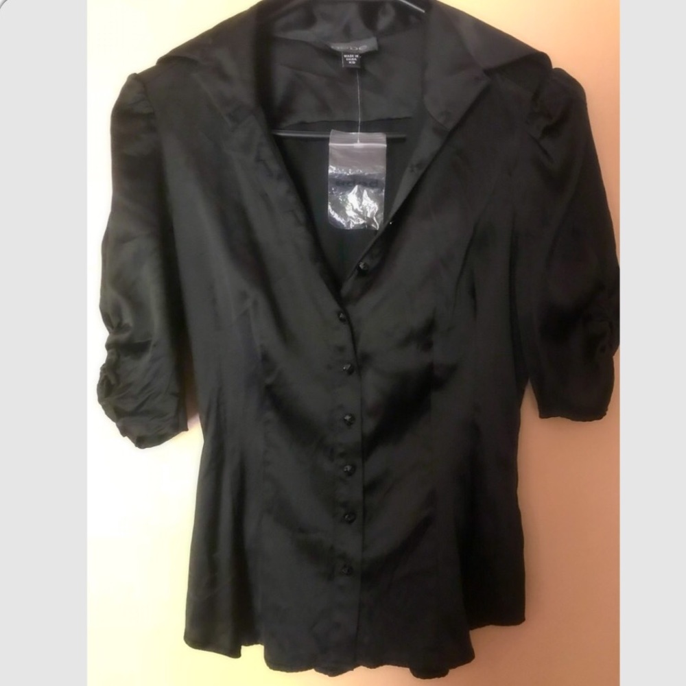 Bebe satin blouse